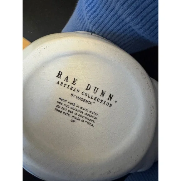 Rae Dunn FARM LIFE Rooster Figurine White Farmhouse Kitchen Decor - Picture 6 of 6